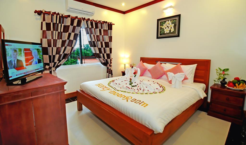 Hotel Visoth Boutique Ciudad de Siem Riep Habitación foto